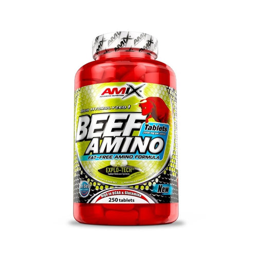 Amix Beef Amino Tablets 250 tabletas