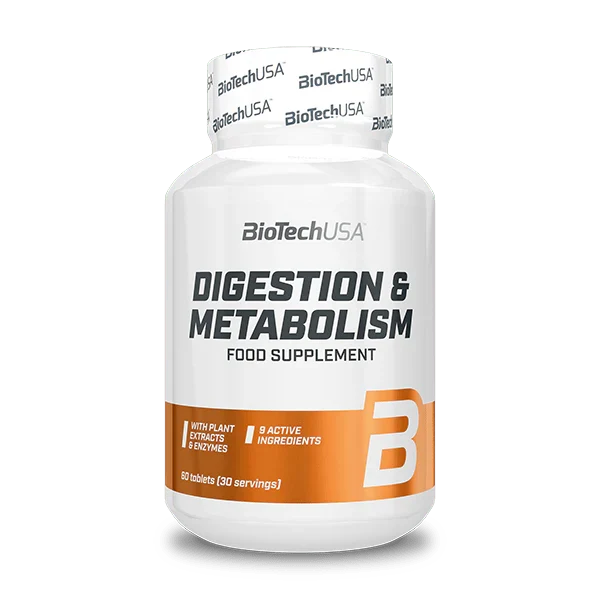 BiotechUSA Digestion & Metabolism 60 comprimidos