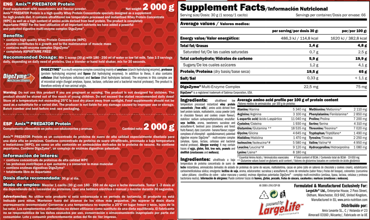 Amix Predator Protein