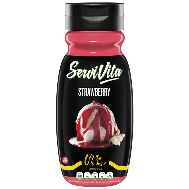 Amix Salsa Dulce Zero Fresa 320 ml