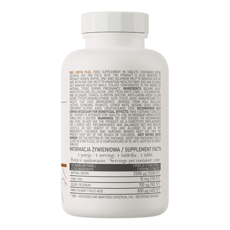 OstroVit Biotin Plus 100 comprimidos