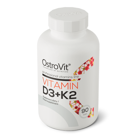 OstroVit Vitamina D3 + K2 90 comprimidos