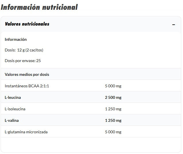 Amix Glutamina BCAA Drink