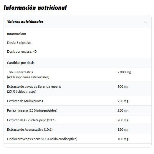 Amix Anabolic Power Tribusten 200 cápsulas