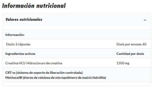 Amix Creatina CreAge 120 cápsulas