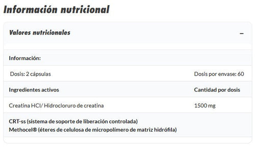 Amix Creatina CreAge 120 cápsulas