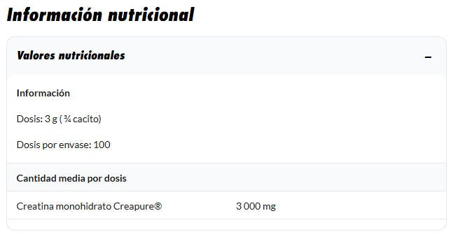 Amix Creatina Creapure BlackLine 300 g