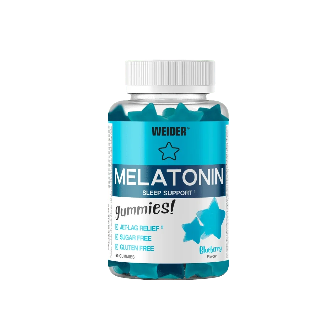 Weider Melatonina Gummies Fresa y Arándanos