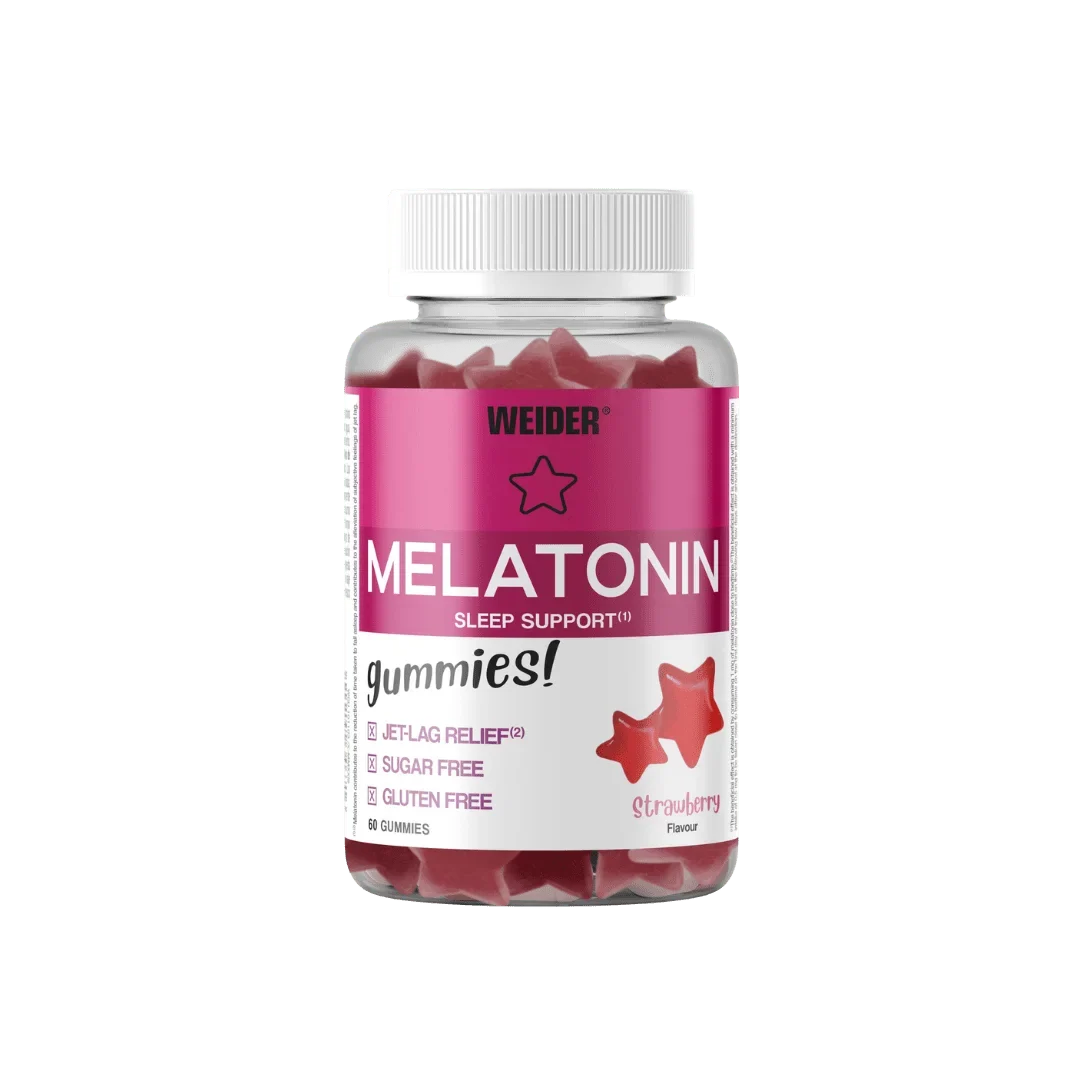 Weider Melatonina Gummies Fresa y Arándanos