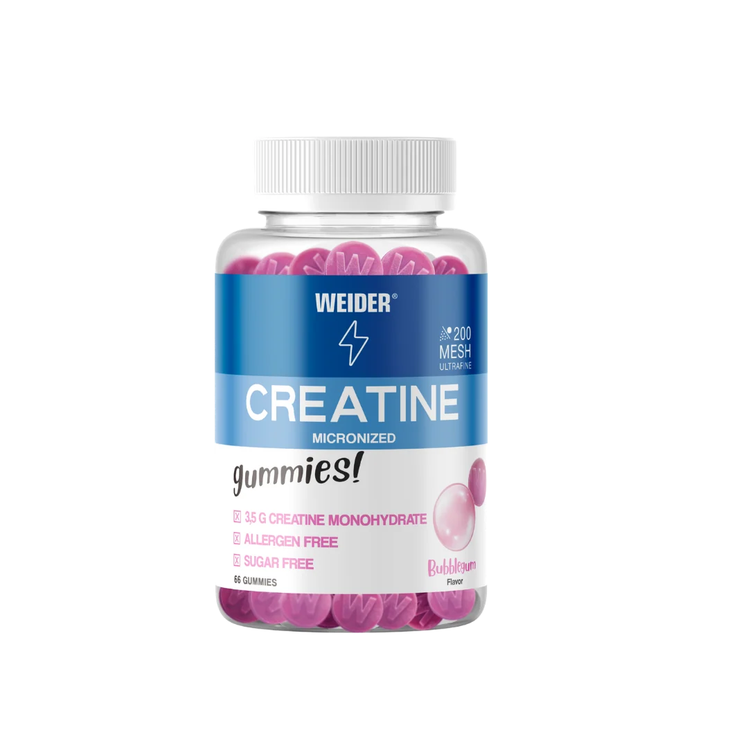Weider Creatine Gummies 200 Mesh Chicle
