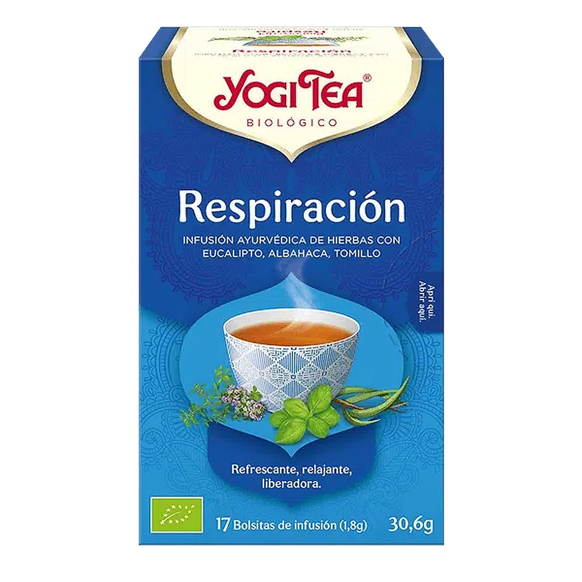 Yogi Tea Respiración 17 bolsitas