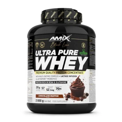 AMIX BLACK ULTRA PURE WHEY 500GR LEMON CAKE