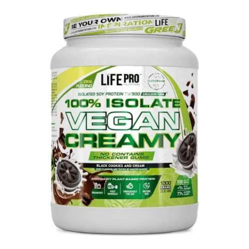 LIFE PRO VEGAN PROTEIN 900GR ORGANIC SALTED CARAMEL