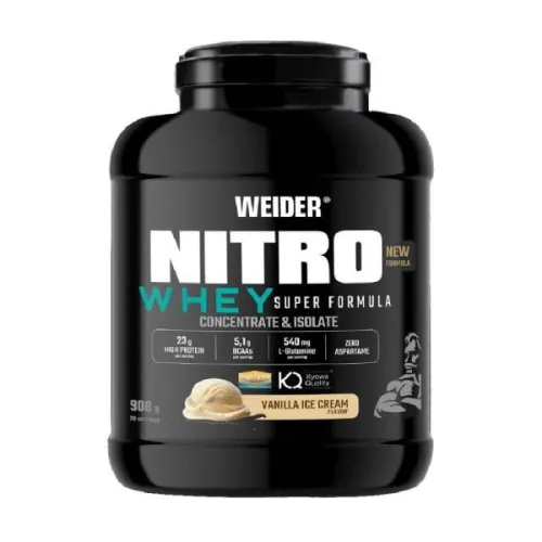 WEIDER NITRO WHEY 908GR VAINILLA ICE CREAM