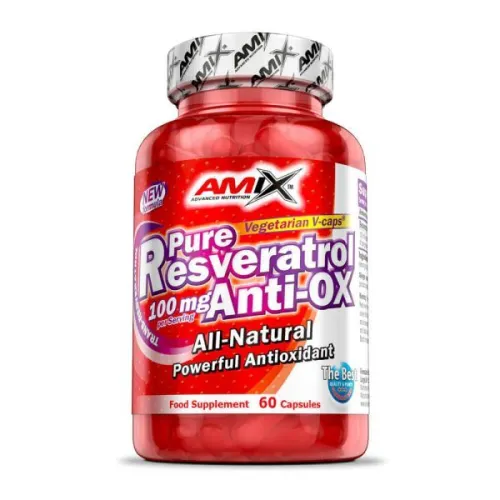 AMIX PURE RESVERATROL ANTI-OX 60CAP.