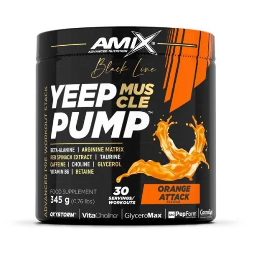 AMIX PRE-ENTRENO YEEP PUMP 345G SABOR NARANJA