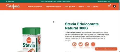 TORAFOOD STEVIA 300g