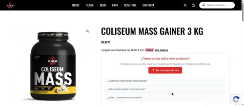 Fire Nutrition Coliseum Mass
