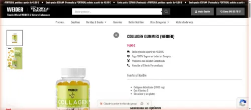 WEIDER GUMMIES Colageno