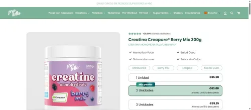 PROTELLA CREATINE CREAPURE 300G BERRY MIX