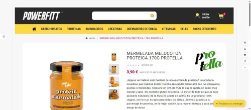 PROTELLA MERMELADA MELOCOTON